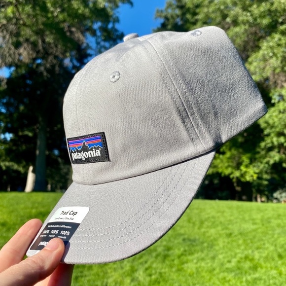 NWT Patagonia Logo Hat - Grey - Picture 2 of 5